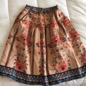 Floral skirt